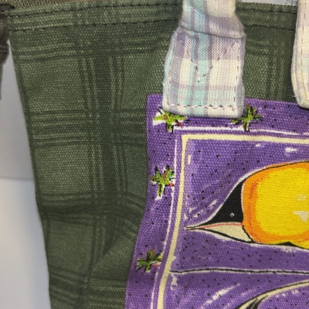 Colorful Fish Print Women's Canvas Bag…Bright and Cheerful - Picture 3 of 11
